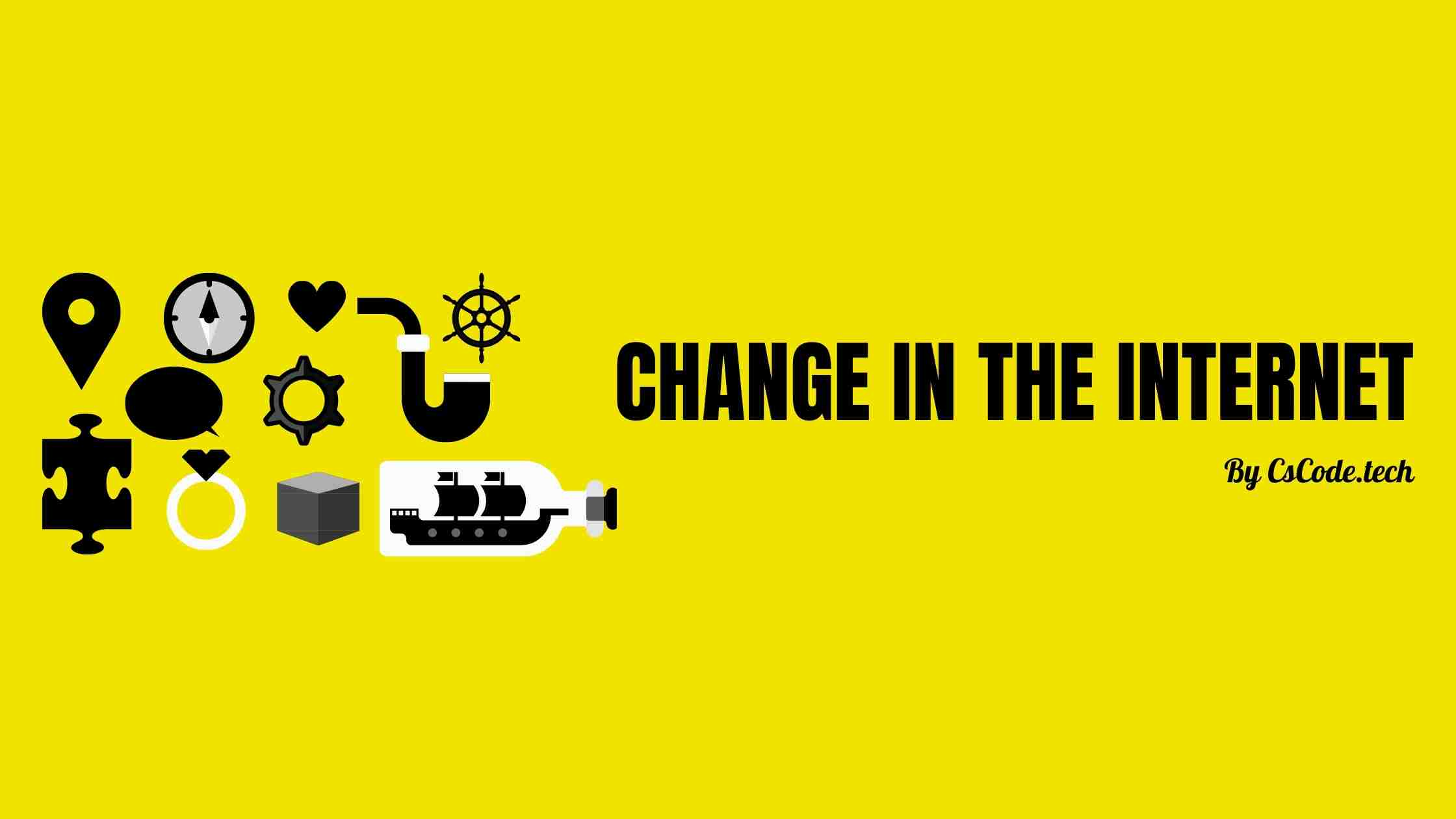 Change In The Internet: HTTP/3