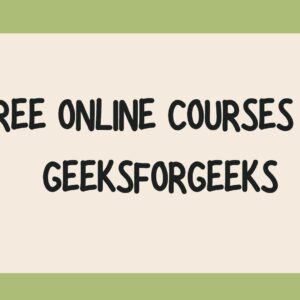 Free C Programming Online Course for Beginners - GeeksforGeeks